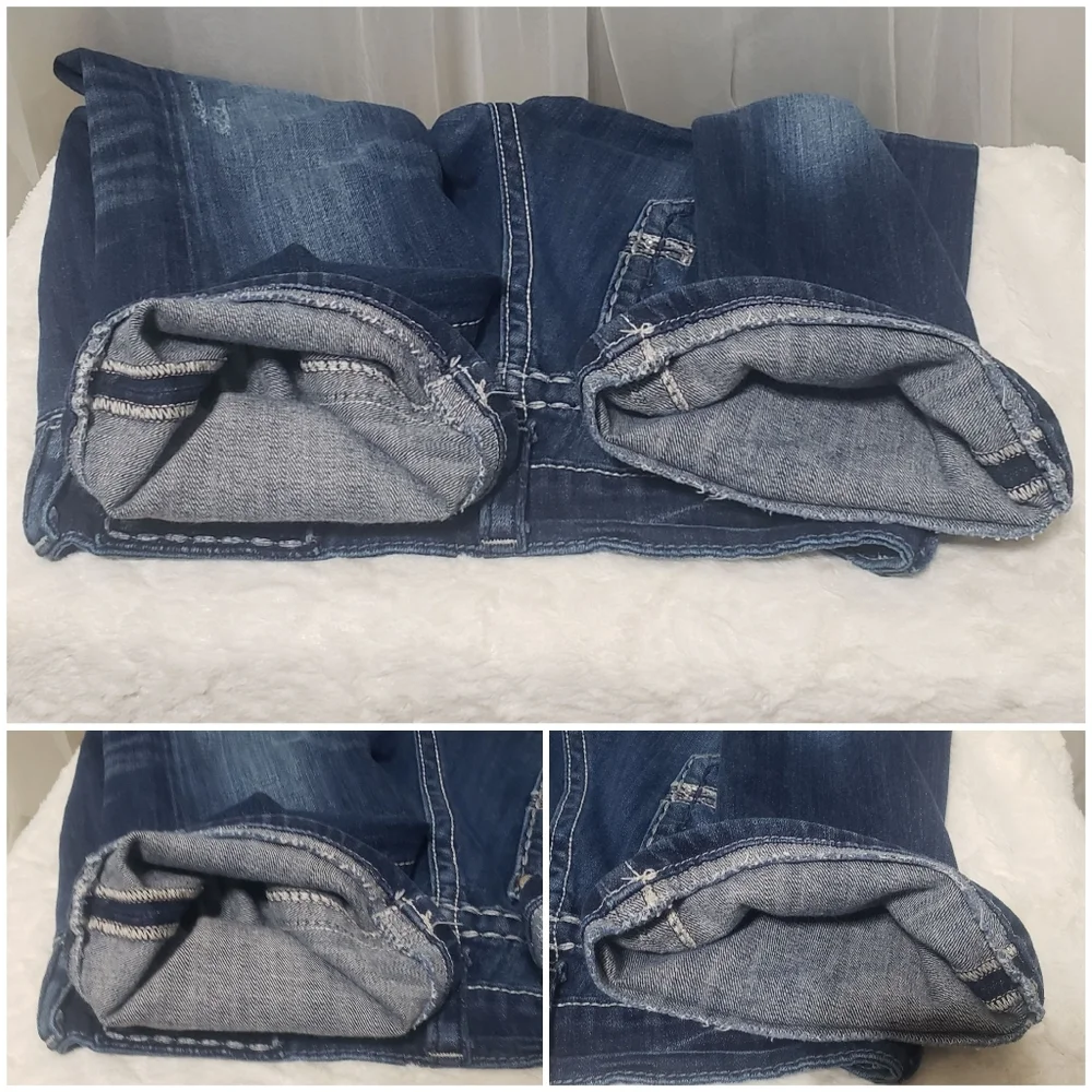 Miss Me Sz 28 JE1045BX Boot Cut Jeans for Buckle **Altered** - Picture 14 of 16